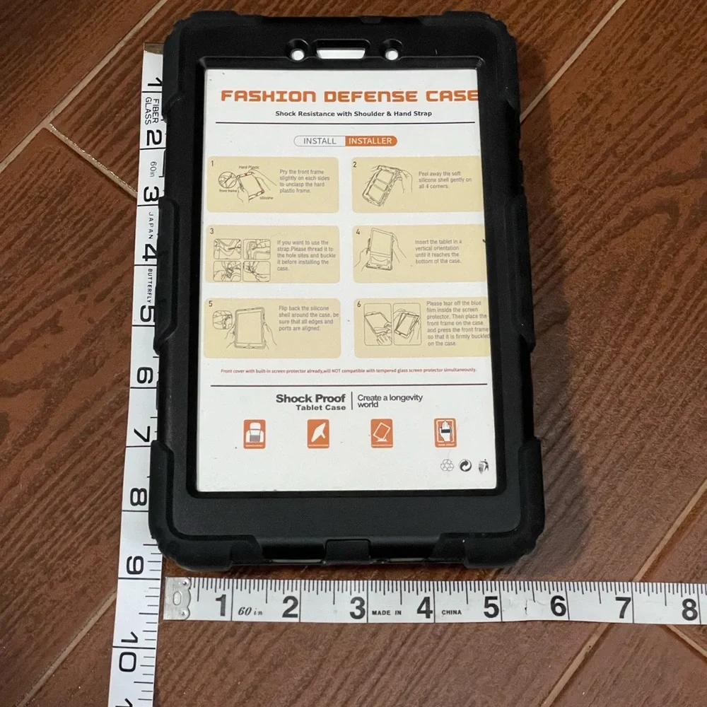 Fashion Defense iPad Mini Case Screen Protector 6th Generation 8.3 inch 2021